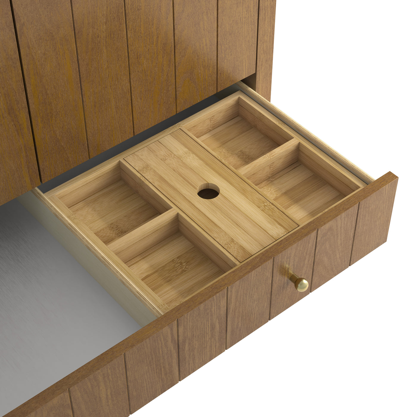 James Martin Hudson 36" Single Bathroom Vanity, Honey Oak, view 22