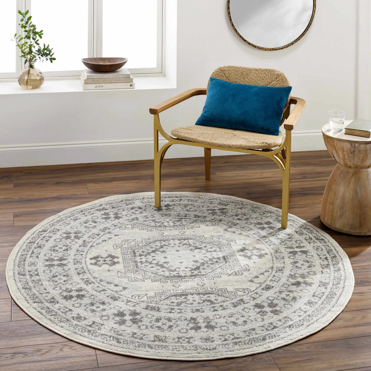 Moundsville Area Rug, installed in a room 3