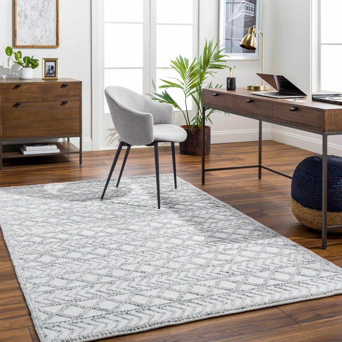 Meng Area Rug - Clearance, installed in a room