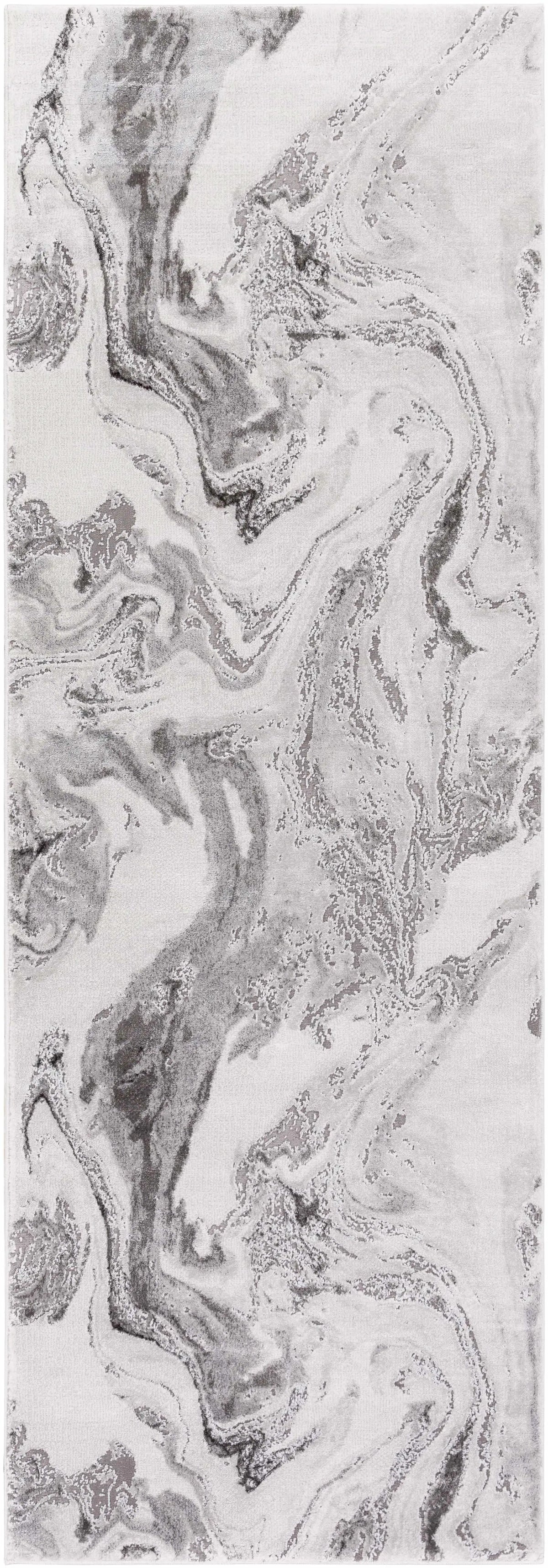 Moana Charcoal Marble Rug, photo 7 of 10
