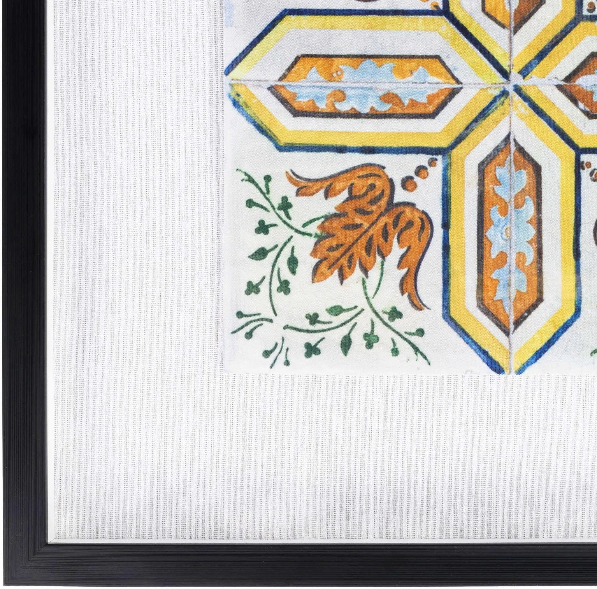 Mobo Black Frame Wall Art - Clearance by Boutique Rugs