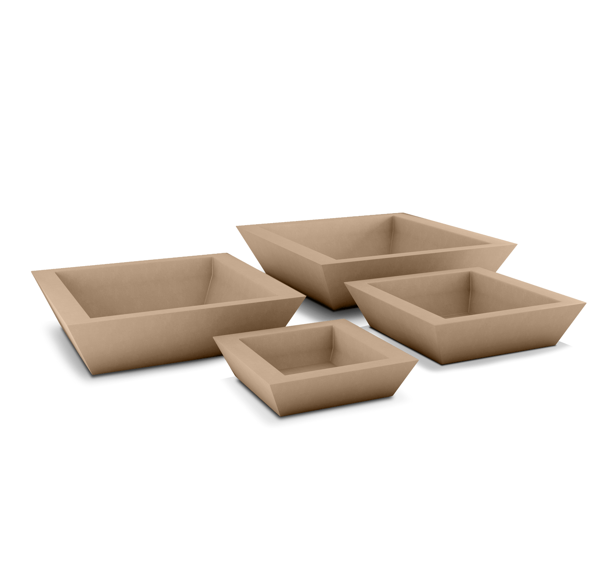 Newport Outdoor Shallow Planter by ModaConcrete - Direct source for architectural and precast concrete