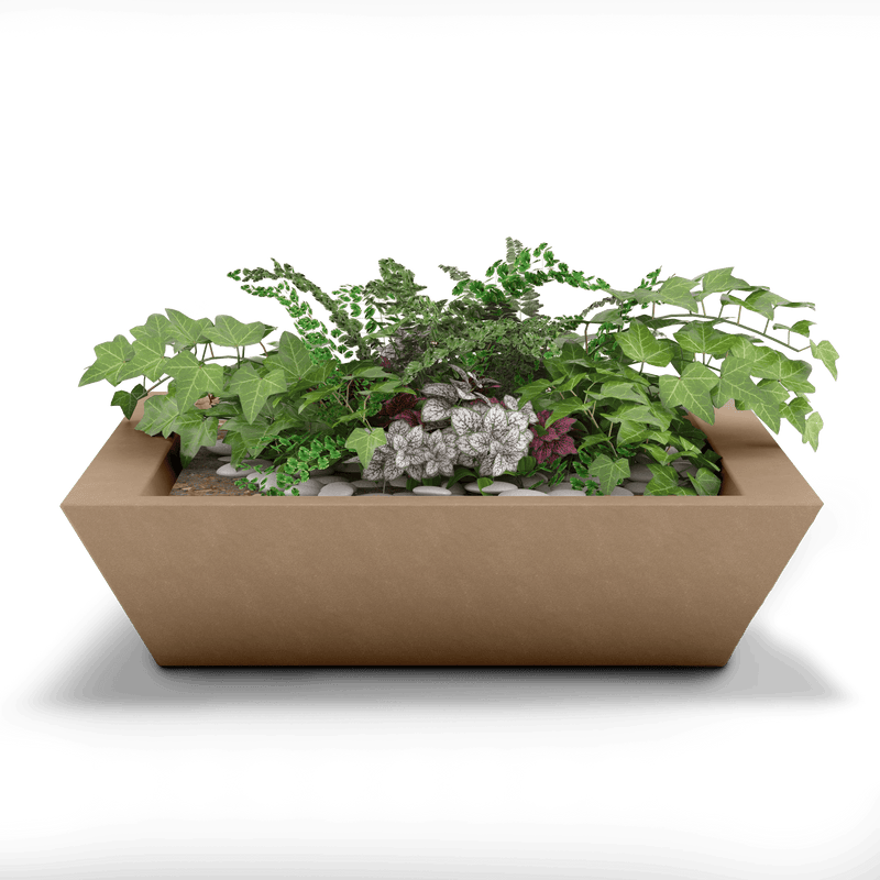 Newport Outdoor Shallow Planter by ModaConcrete - Direct source for architectural and precast concrete