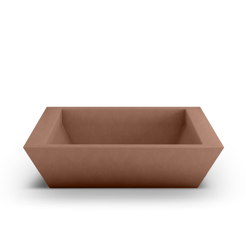 Newport Outdoor Shallow Planter by ModaConcrete - Direct source for architectural and precast concrete