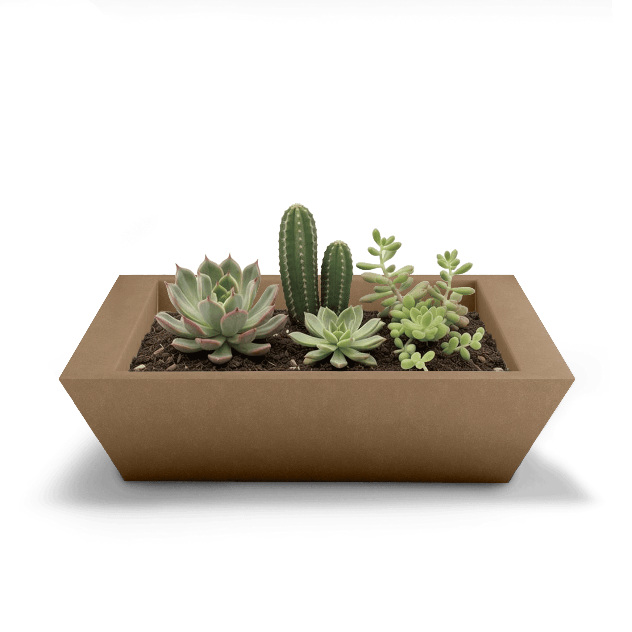 Newport Outdoor Shallow Planter by ModaConcrete - Direct source for architectural and precast concrete