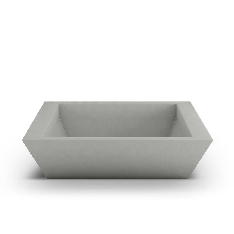 Newport Outdoor Shallow Planter by ModaConcrete - Direct source for architectural and precast concrete
