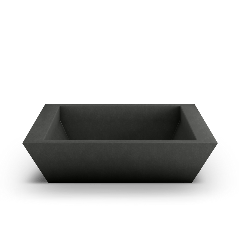 Newport Outdoor Shallow Planter by ModaConcrete - Direct source for architectural and precast concrete