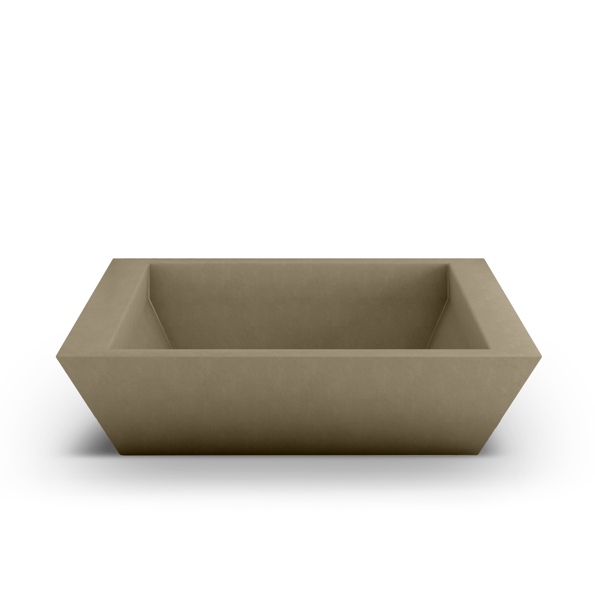 Newport Outdoor Shallow Planter by ModaConcrete - Direct source for architectural and precast concrete