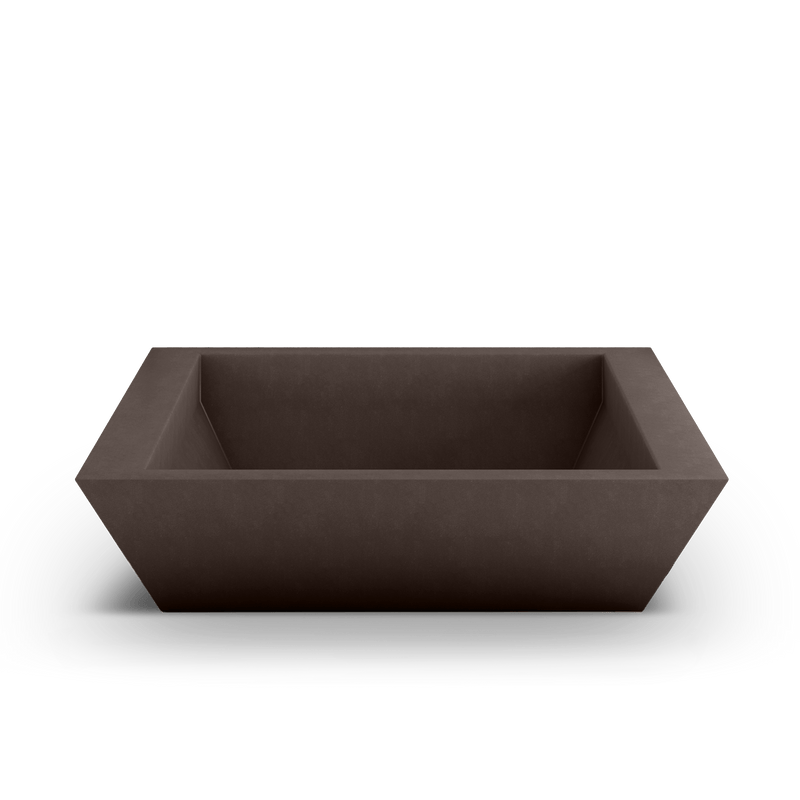 Newport Outdoor Shallow Planter by ModaConcrete - Direct source for architectural and precast concrete