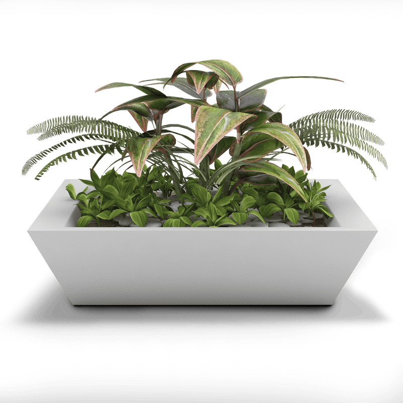 Newport Outdoor Shallow Planter by ModaConcrete - Direct source for architectural and precast concrete