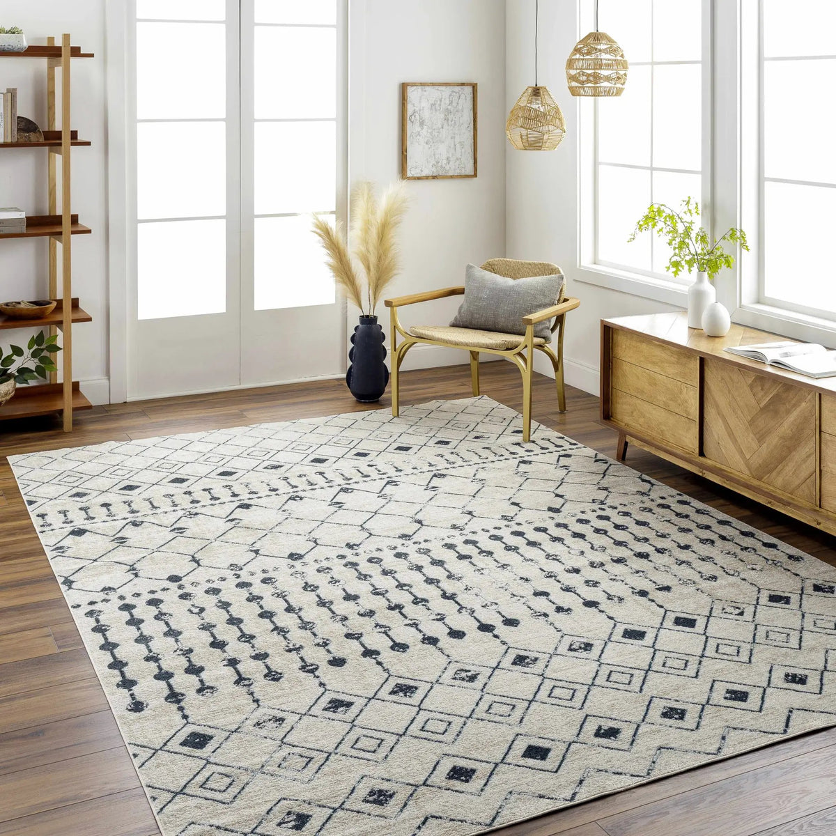 Modderfontein Washable Area Rug - Clearance, installed in a room 2