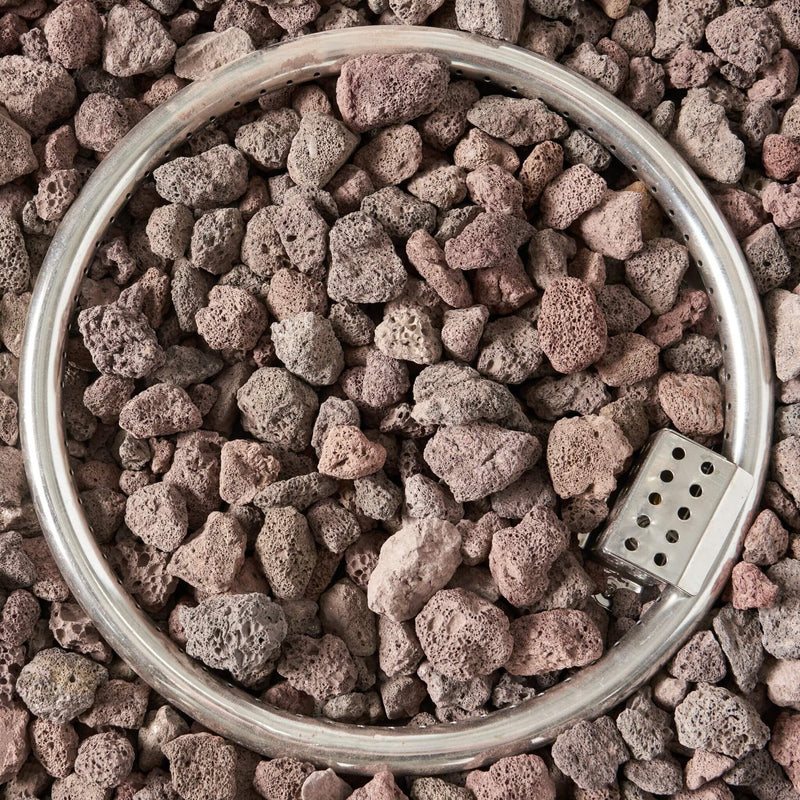 Alora Modern 32-Inch 40K BTU Round Iron Propane Fire Pit (SAK29102) by SAKSBY WHOLESALE