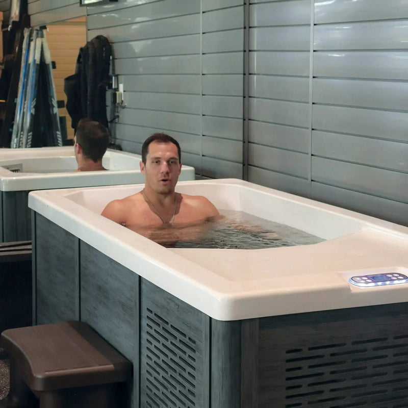 CSC 1000 Premium Cold Plunge Spa Tub With Built-In Ozone And Multi-Coloured Exterior Lighting (SAK37605) by SAKSBY WHOLESALE