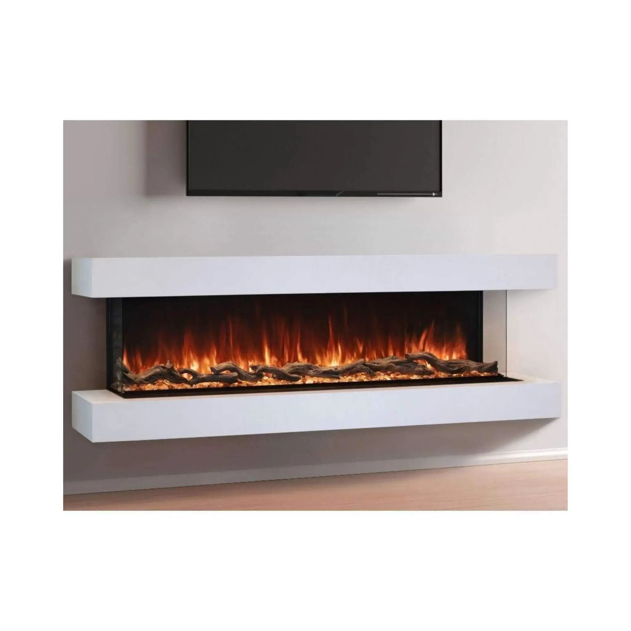Modern Flames Landscape Pro Multi 120-Inch Linear Multi-Sided Electric Fireplace [LPM-12016V2] (SAK32876) by SAKSBY WHOLESALE