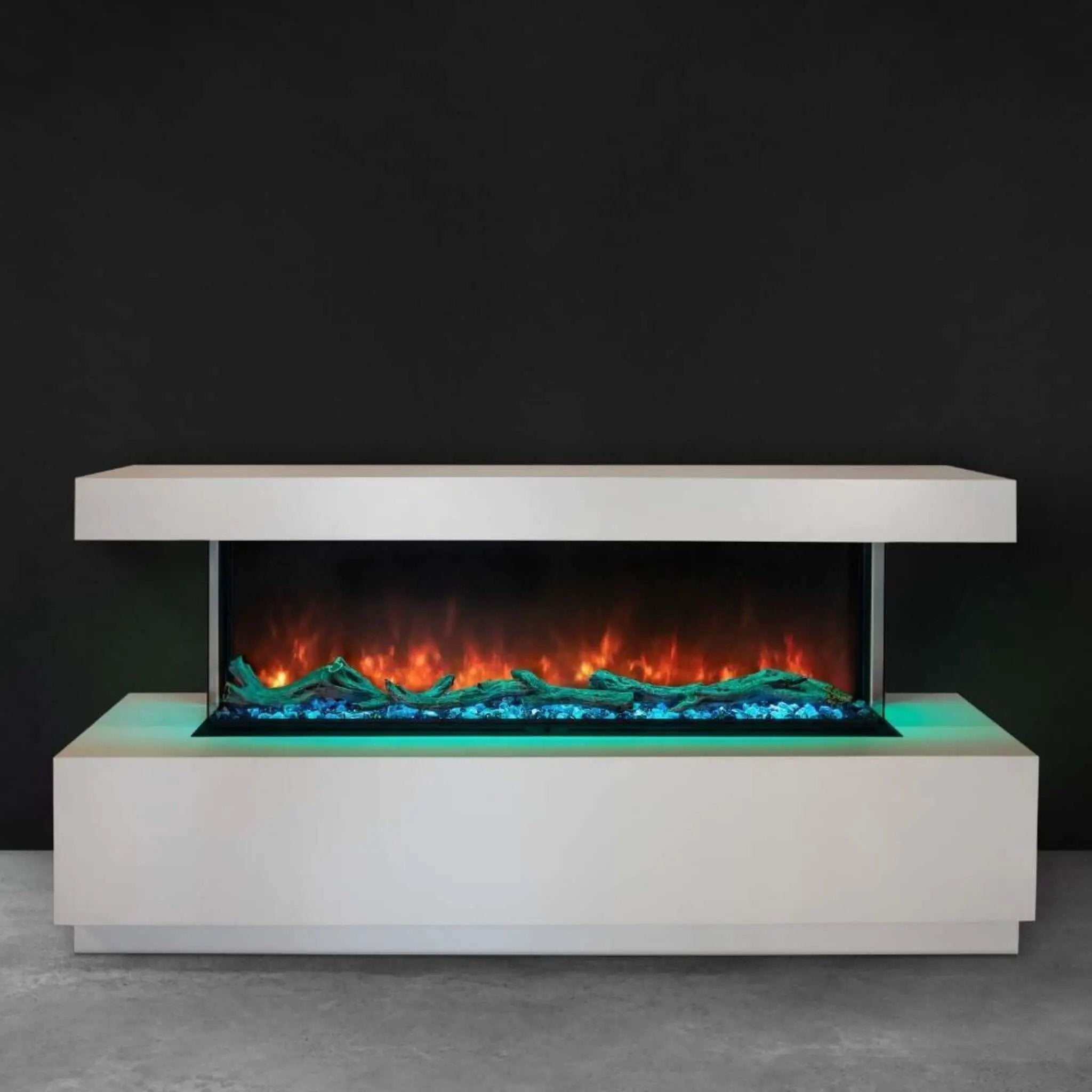 Modern Flames Landscape Pro Multi 120-Inch Linear Multi-Sided Electric Fireplace [LPM-12016V2] (SAK32876) by SAKSBY WHOLESALE