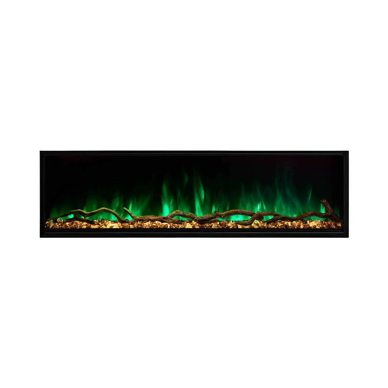 Modern Flames Landscape Pro Multi 56-Inch Linear Multi-Sided Electric Fireplace With Hybrid Flame Technology [LPM-5616V2] (SAK67390) by SAKSBY WHOLESALE