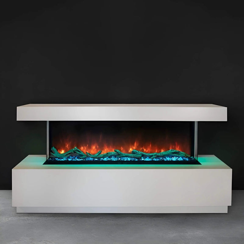 Modern Flames Landscape Pro Multi 56-Inch Linear Multi-Sided Electric Fireplace With Hybrid Flame Technology [LPM-5616V2] (SAK67390) by SAKSBY WHOLESALE