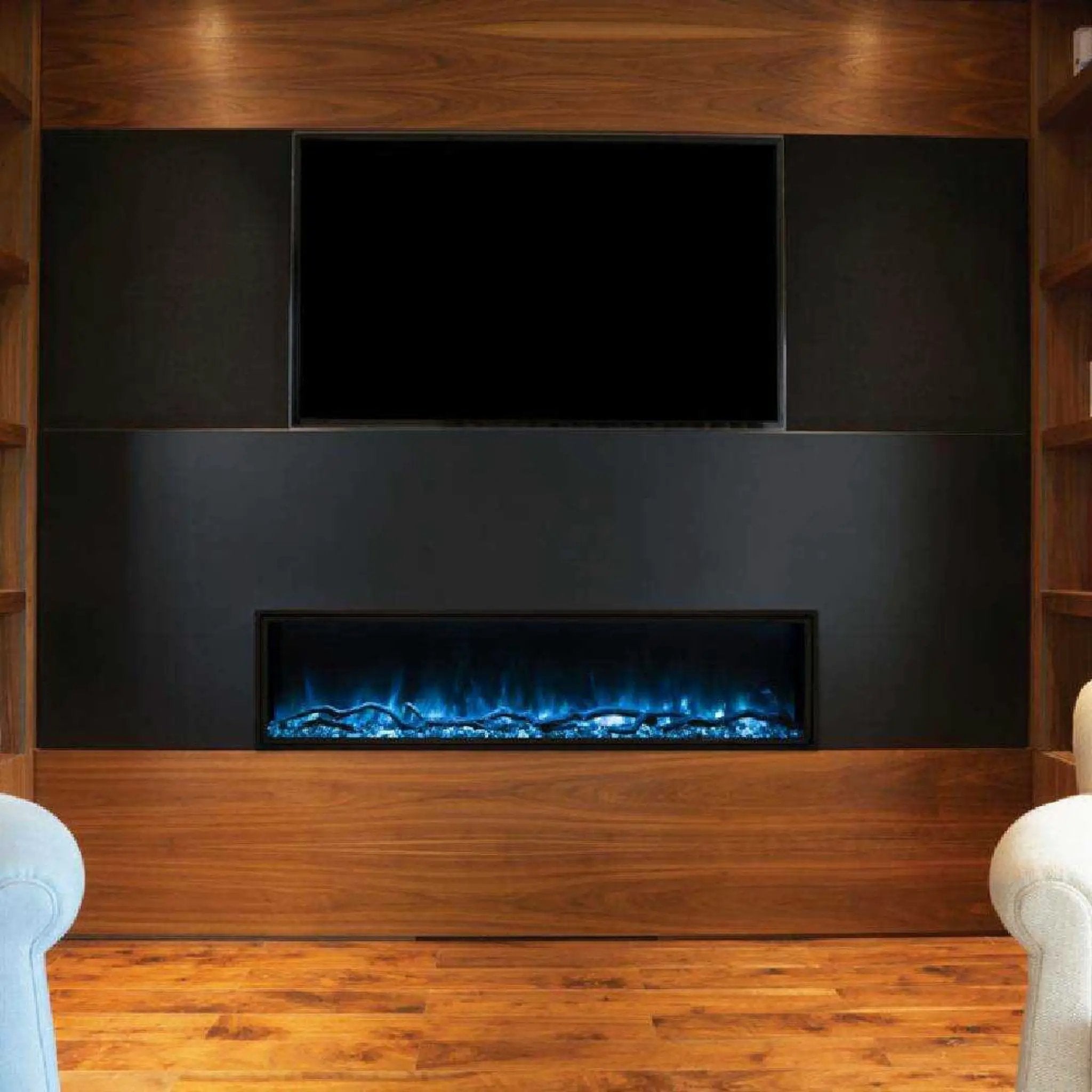 Modern Flames Landscape Pro Slim 56-Inch Built-In Electric Fireplace With Wifi Control [LPS-5614] (SAK62153) by SAKSBY WHOLESALE