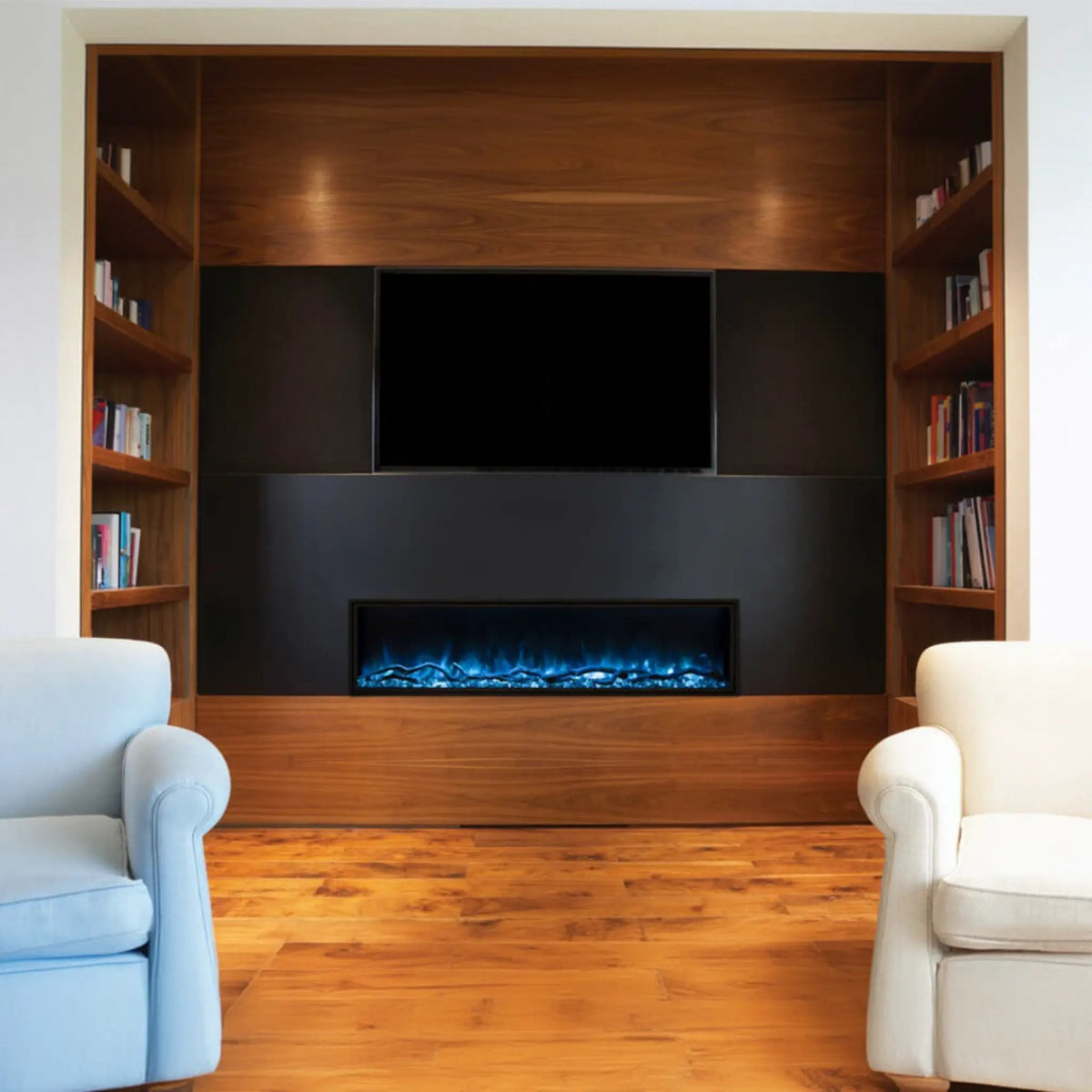 Modern Flames Landscape Pro Slim 56-Inch Built-In Linear Electric Fireplace [LPS-5614V2] (SAK54711) by SAKSBY WHOLESALE