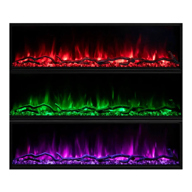 Modern Flames Landscape Pro Slim 56-Inch Built-In Linear Electric Fireplace [LPS-5614V2] (SAK54711) by SAKSBY WHOLESALE