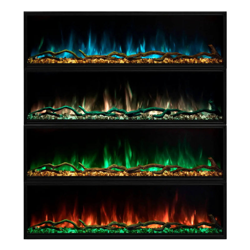 Modern Flames Landscape Pro Slim 56-Inch Built-In Linear Electric Fireplace [LPS-5614V2] (SAK54711) by SAKSBY WHOLESALE