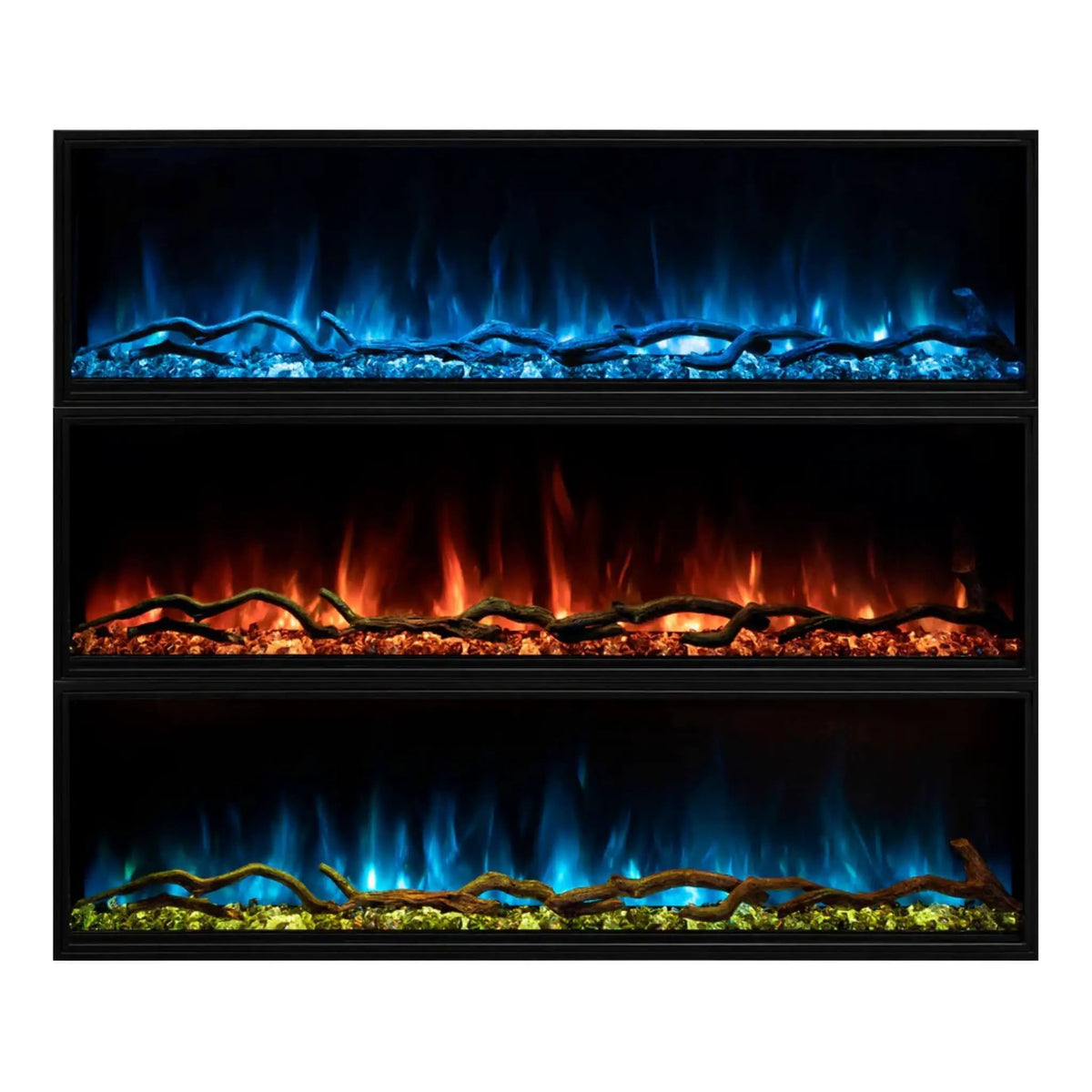 Modern Flames Landscape Pro Slim 56-Inch Built-In Linear Electric Fireplace [LPS-5614V2] (SAK54711) by SAKSBY WHOLESALE