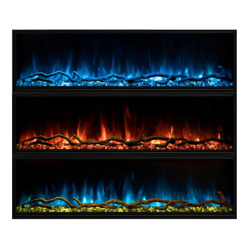 Modern Flames Landscape Pro Slim 56-Inch Built-In Linear Electric Fireplace [LPS-5614V2] (SAK54711) by SAKSBY WHOLESALE