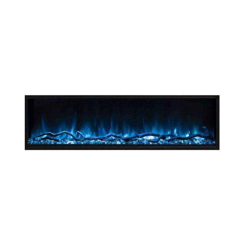 Modern Flames Landscape Pro Slim 80-Inch Built-In Wall Mount Electric Fireplace [LPS-8014V2] (SAK28642) by SAKSBY WHOLESALE
