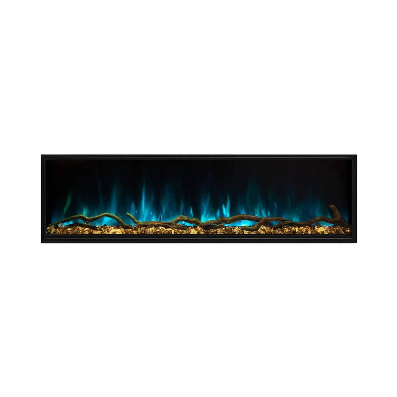 Modern Flames Landscape Pro Slim 80-Inch Built-In Wall Mount Electric Fireplace [LPS-8014V2] (SAK28642) by SAKSBY WHOLESALE