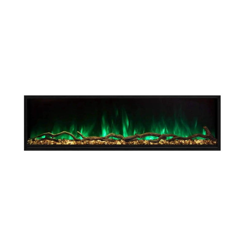 Modern Flames Landscape Pro Slim 80-Inch Built-In Wall Mount Electric Fireplace [LPS-8014V2] (SAK28642) by SAKSBY WHOLESALE