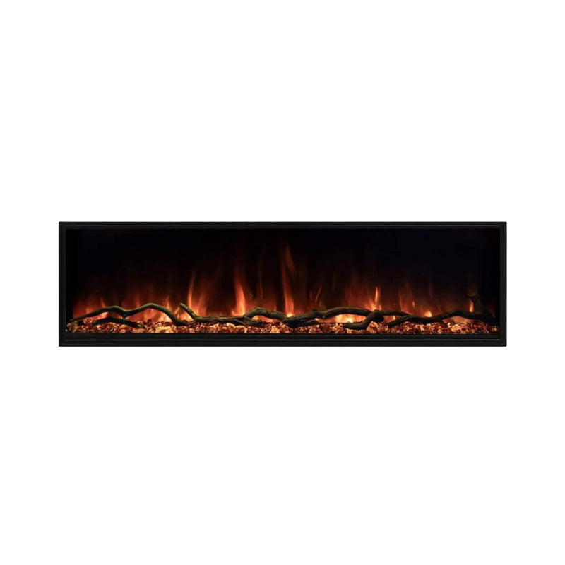 Modern Flames Landscape Pro Slim 80-Inch Built-In Wall Mount Electric Fireplace [LPS-8014V2] (SAK28642) by SAKSBY WHOLESALE