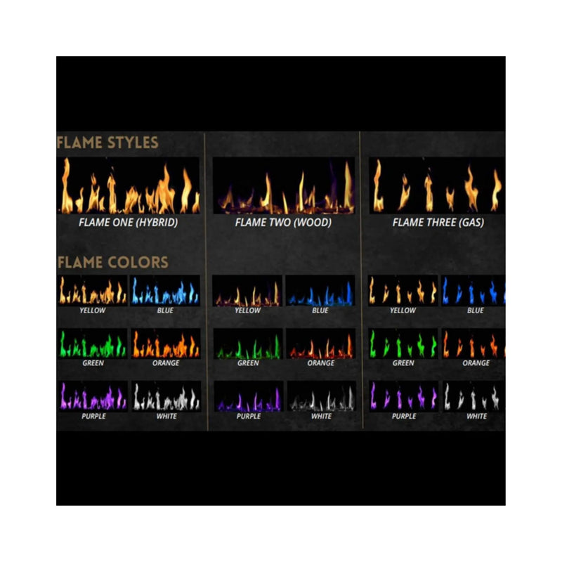 Modern Flames Orion Multi 52-Inch Heliovision Multi-View Electric Fireplace [OR52-MULTI] (SAK92056) by SAKSBY WHOLESALE