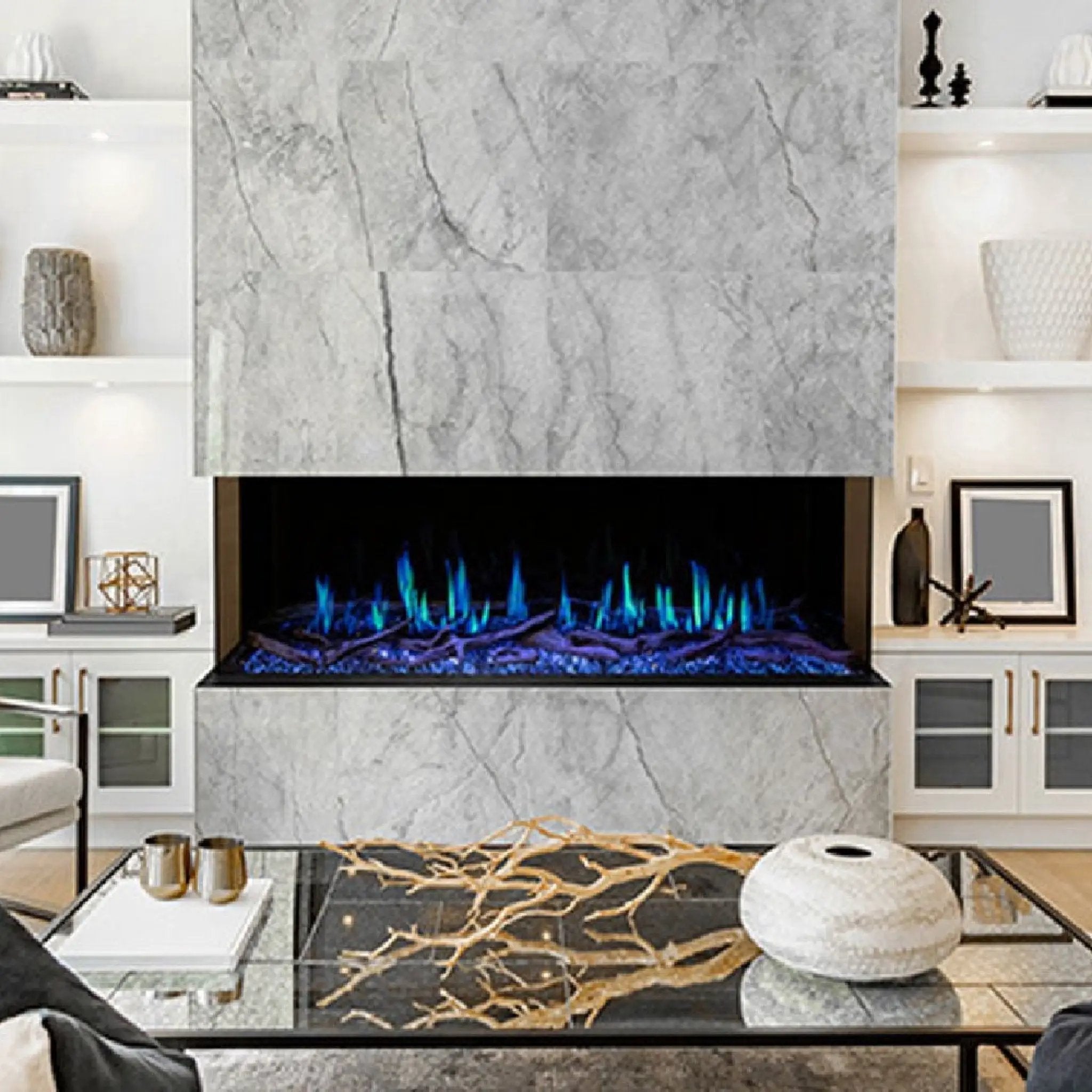 Modern Flames Orion Multi 60-Inch Heliovision Built-In Electric Fireplace [OR60-MULTI] (SAK73095) by SAKSBY WHOLESALE