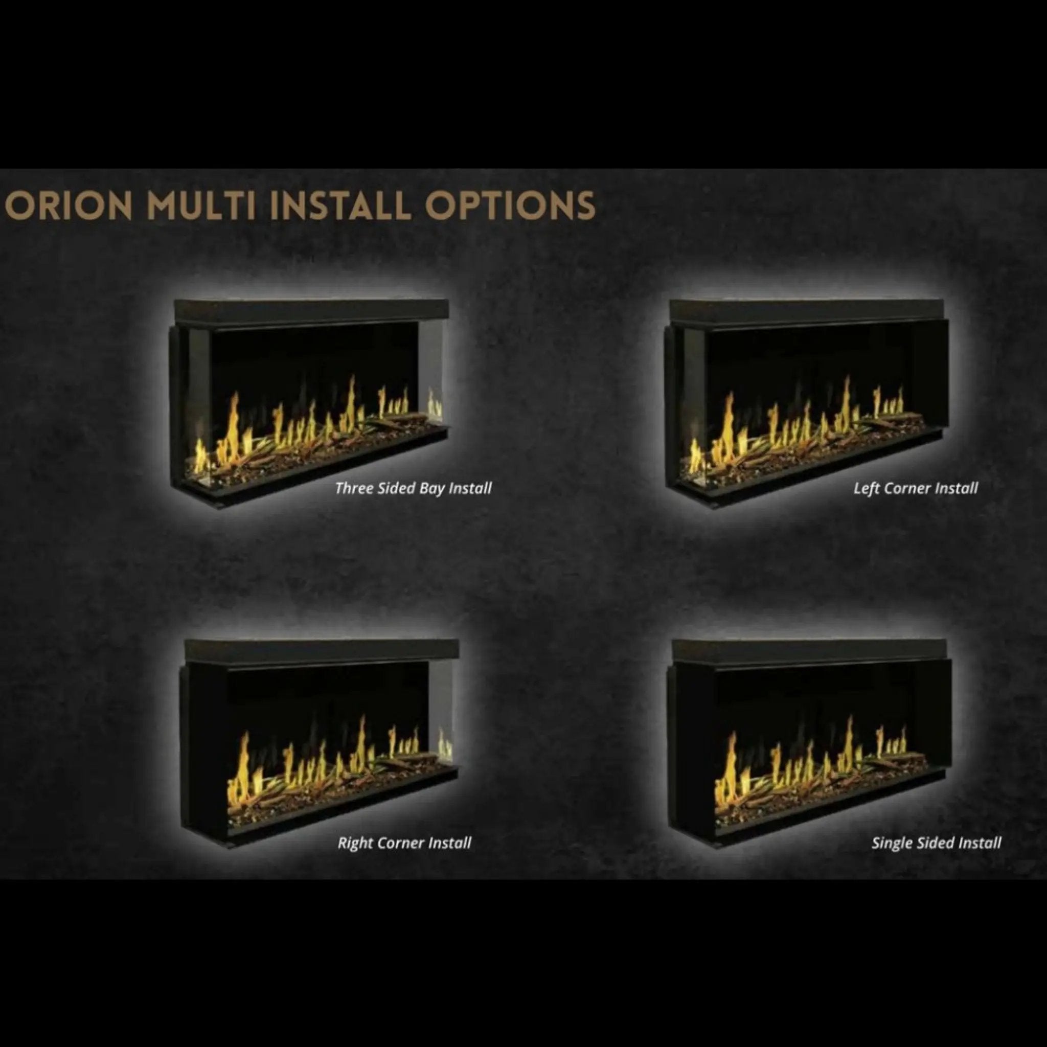 Modern Flames Orion Multi 76-Inch Heliovision Built-In Electric Fireplace [OR76-MULTI] (SAK93726) by SAKSBY WHOLESALE