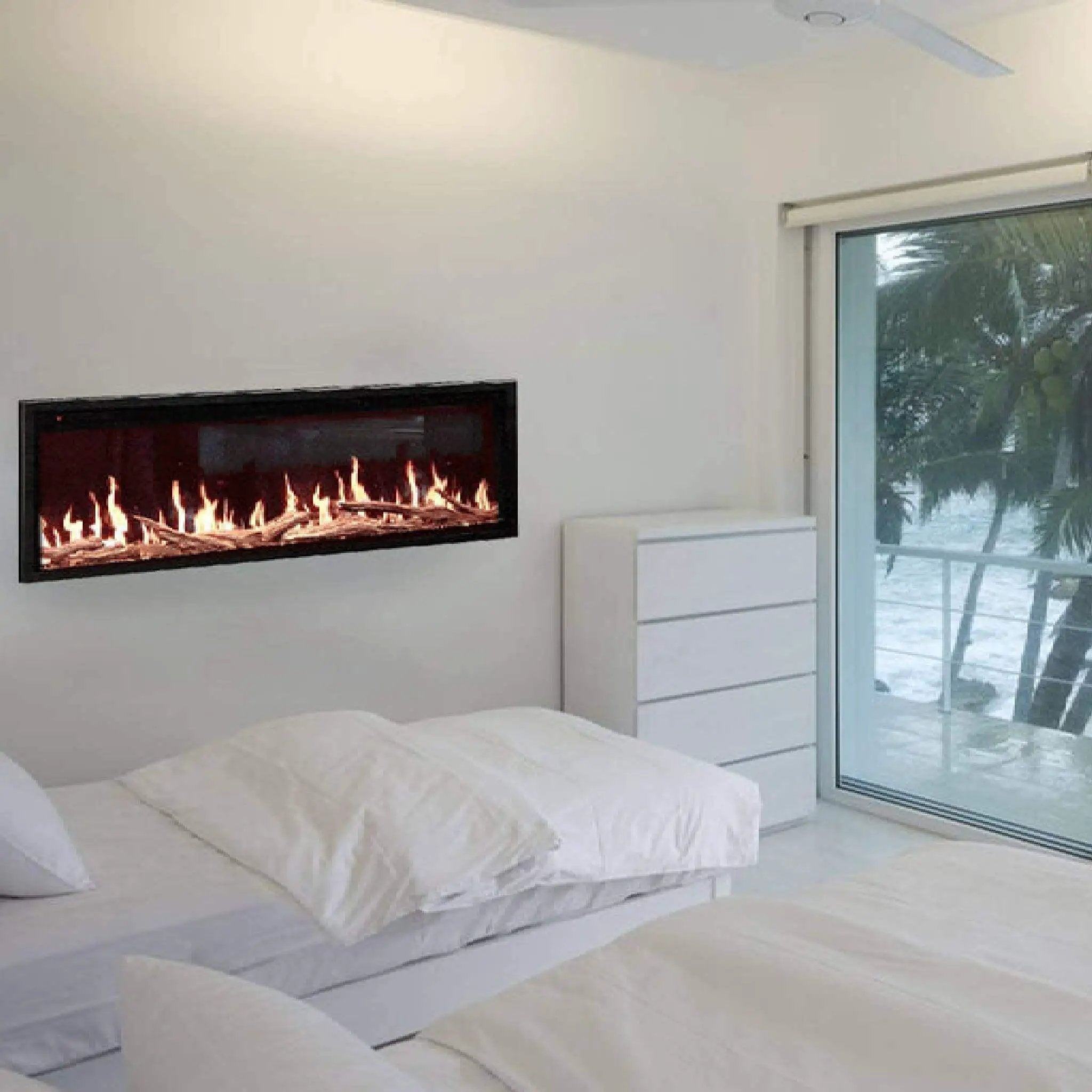 Modern Flames Orion Slim 52-Inch Heliovision Wall Mount Electric Fireplace [OR52-SLIM] (SAK38517) by SAKSBY WHOLESALE