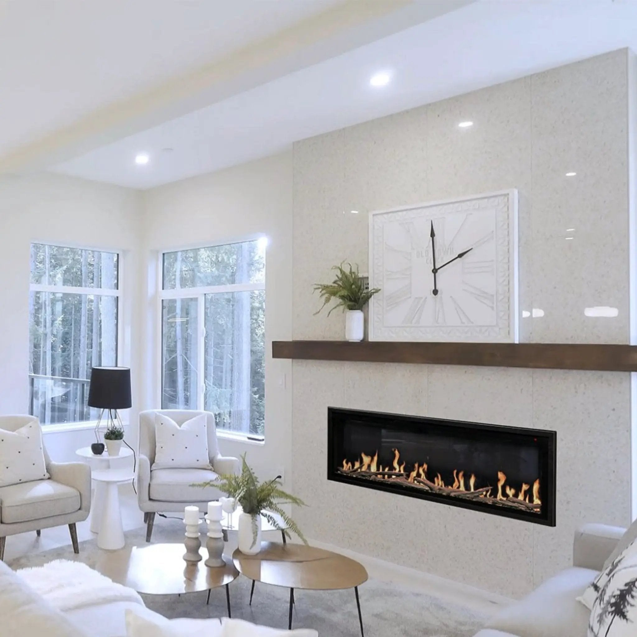 Modern Flames Orion Slim 52-Inch Heliovision Wall Mount Electric Fireplace [OR52-SLIM] (SAK38517) by SAKSBY WHOLESALE