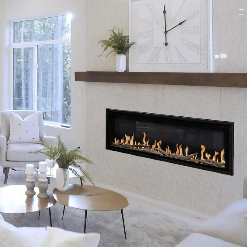 Modern Flames Orion Slim 60-Inch Heliovision Single-Sided Electric Fireplace [OR60-SLIM] (SAK73157) by SAKSBY WHOLESALE