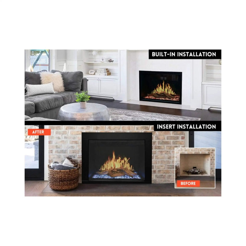 Modern Flames Orion Traditional 30-Inch Heliovision Electric Fireplace [OR30-TRAD] (SAK53719) by SAKSBY WHOLESALE