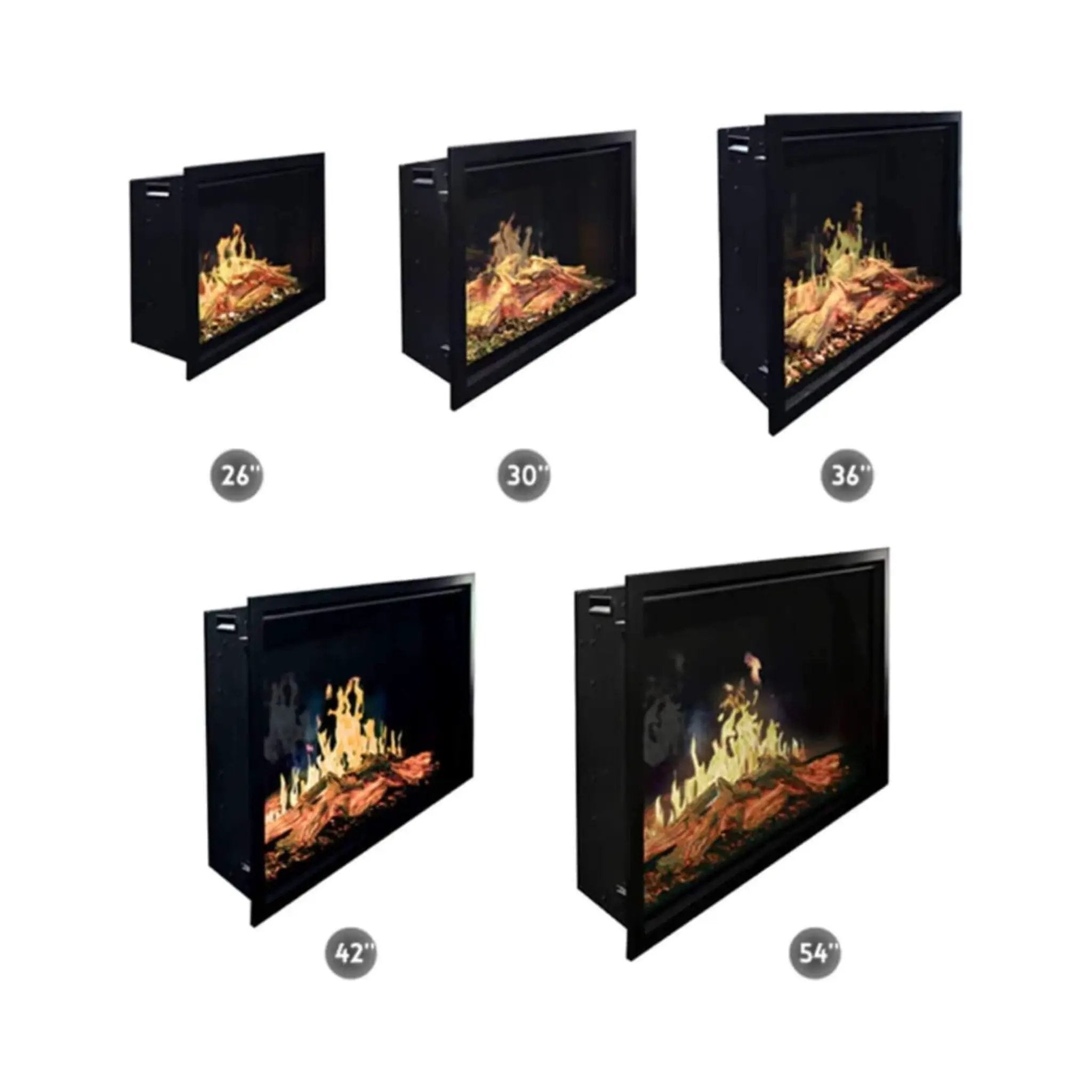 Modern Flames Orion Traditional 30-Inch Heliovision Electric Fireplace [OR30-TRAD] (SAK53719) by SAKSBY WHOLESALE