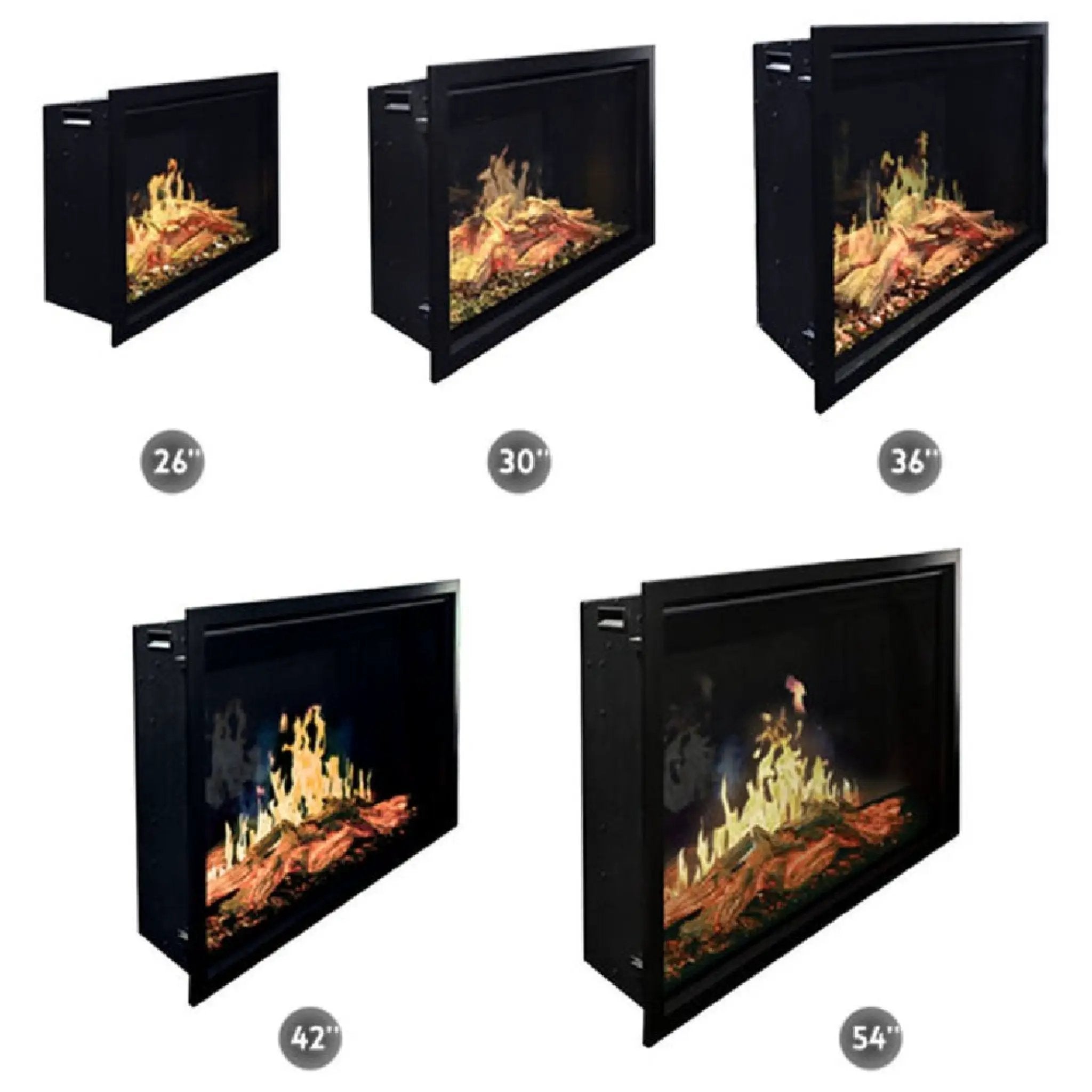 Modern Flames Orion Traditional 54-Inch Heliovision Electric Fireplace [OR54-TRAD] (SAK74620) by SAKSBY WHOLESALE