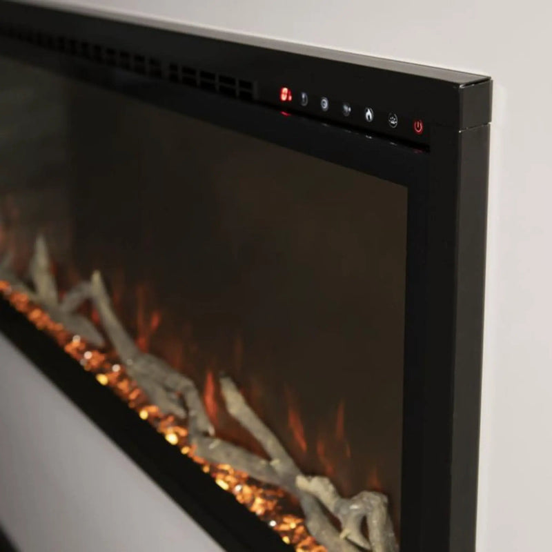 Modern Flames Spectrum Slimline 50-Inch Wall Mount Linear Electric Fireplace [SPS-50B] (SAK69230) by SAKSBY WHOLESALE