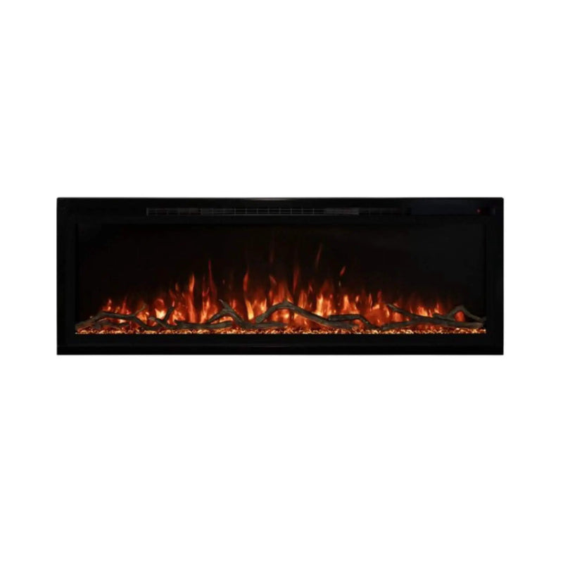 Modern Flames Spectrum Slimline 50-Inch Wall Mount Linear Electric Fireplace [SPS-50B] (SAK69230) by SAKSBY WHOLESALE