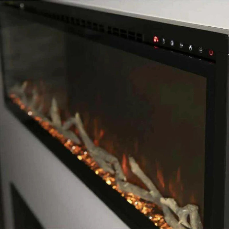 Modern Flames Spectrum Slimline 60-Inch Built-In Linear Electric Fireplace [SPS-60B] (SAK81537) by SAKSBY WHOLESALE