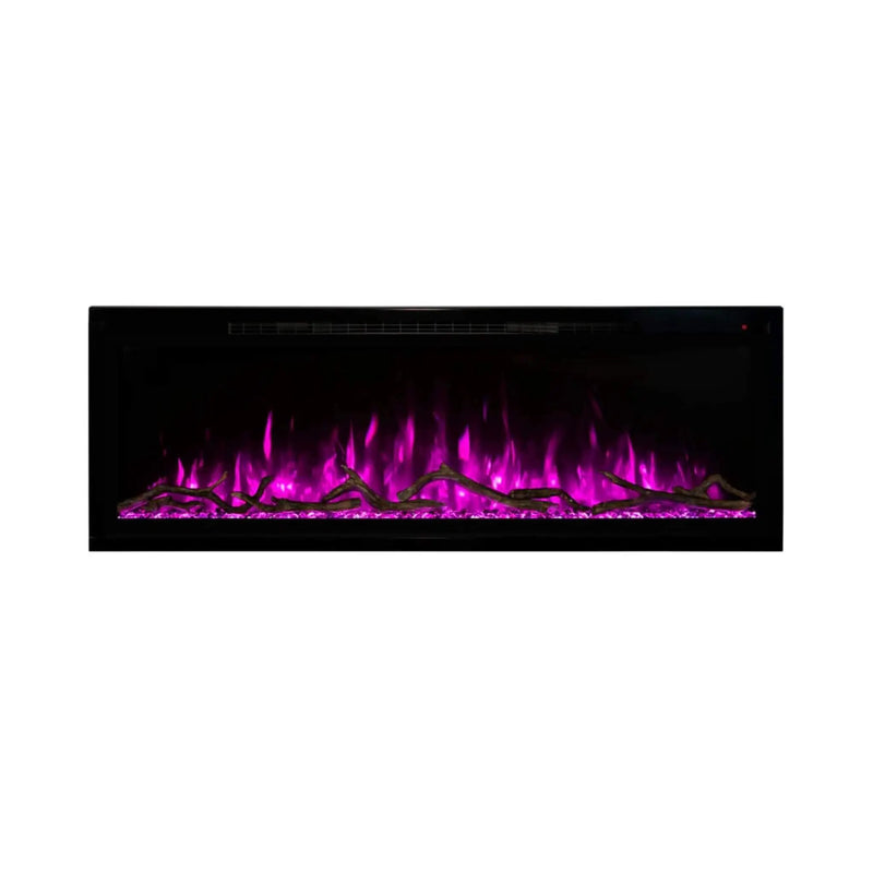 Modern Flames Spectrum Slimline 60-Inch Built-In Linear Electric Fireplace [SPS-60B] (SAK81537) by SAKSBY WHOLESALE