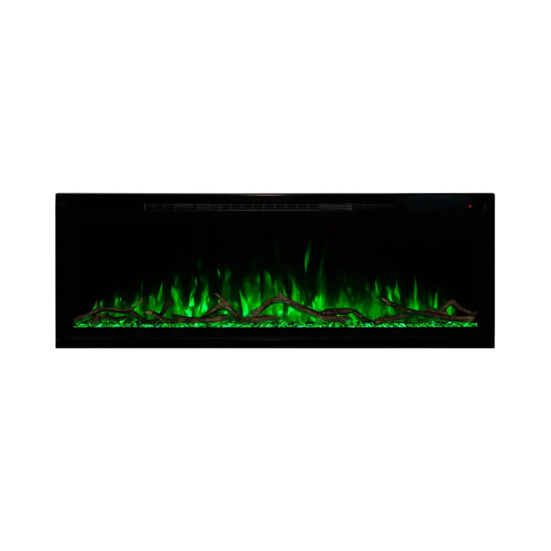 Modern Flames Spectrum Slimline 74-Inch Built-In Linear Electric Fireplace [SPS-74B] (SAK73458) by SAKSBY WHOLESALE