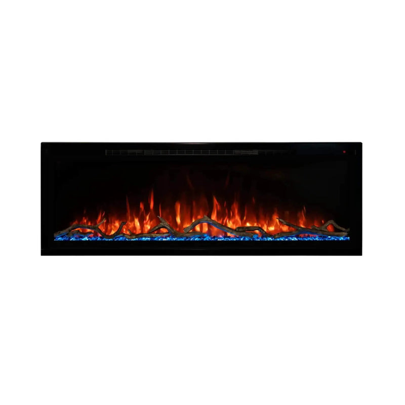 Modern Flames Spectrum Slimline 74-Inch Built-In Linear Electric Fireplace [SPS-74B] (SAK73458) by SAKSBY WHOLESALE
