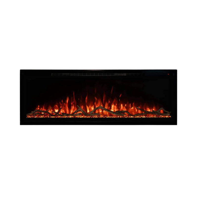 Modern Flames Spectrum Slimline 74-Inch Built-In Linear Electric Fireplace [SPS-74B] (SAK73458) by SAKSBY WHOLESALE