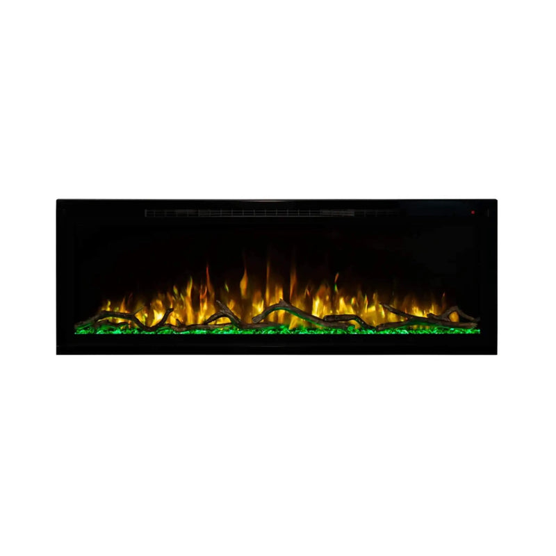 Modern Flames Spectrum Slimline 74-Inch Built-In Linear Electric Fireplace [SPS-74B] (SAK73458) by SAKSBY WHOLESALE