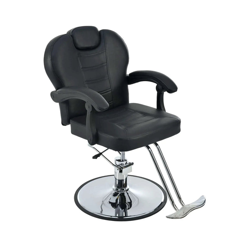 Modern Reclining Barber Chair With Adjustable Headrest And Hydraulic Pump (SAK62751) by SAKSBY WHOLESALE