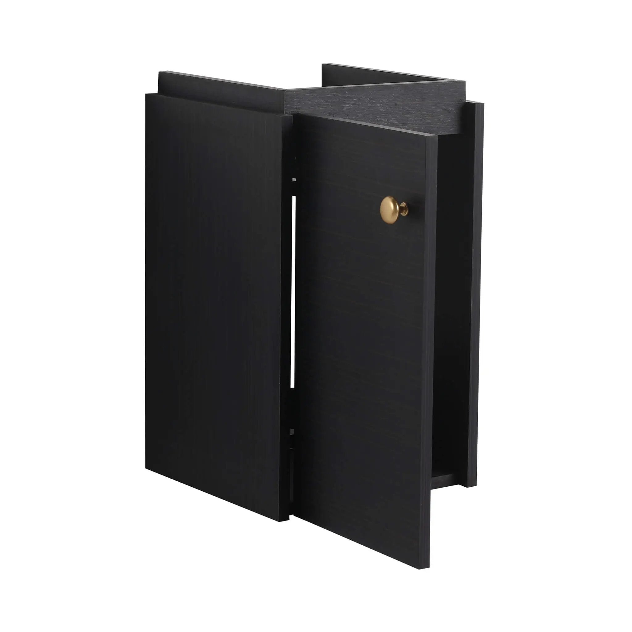 Nuvia Modern Wall-Mounted Bathroom Vanity With Ceramic Sink And Soft Close Door (SAK05214) by SAKSBY WHOLESALE